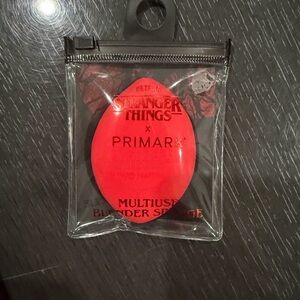 Primark x stranger things Red Makeup Blender Sponge